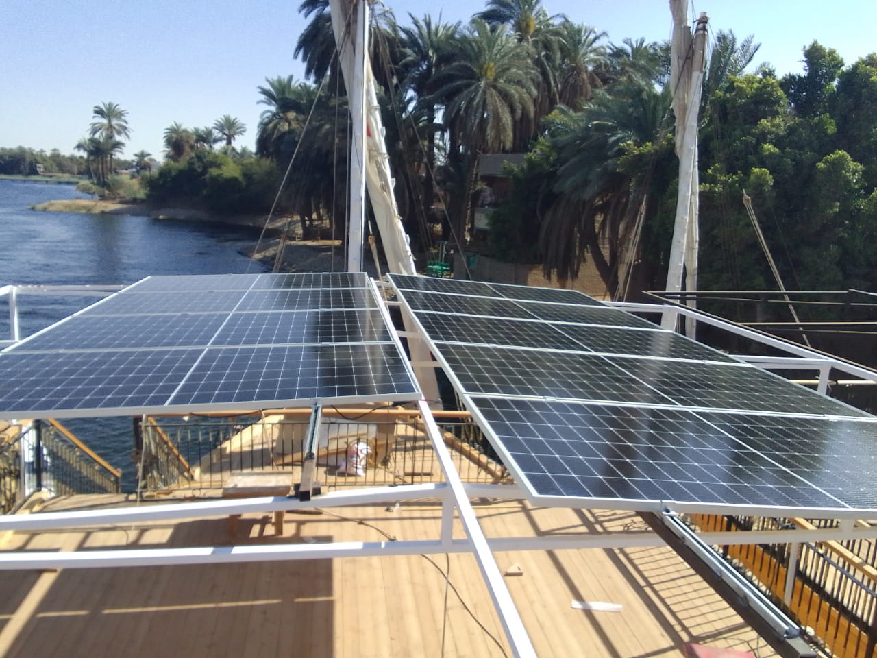 Anderia Dahabiya Solar Systems project in Aswan Egypt
