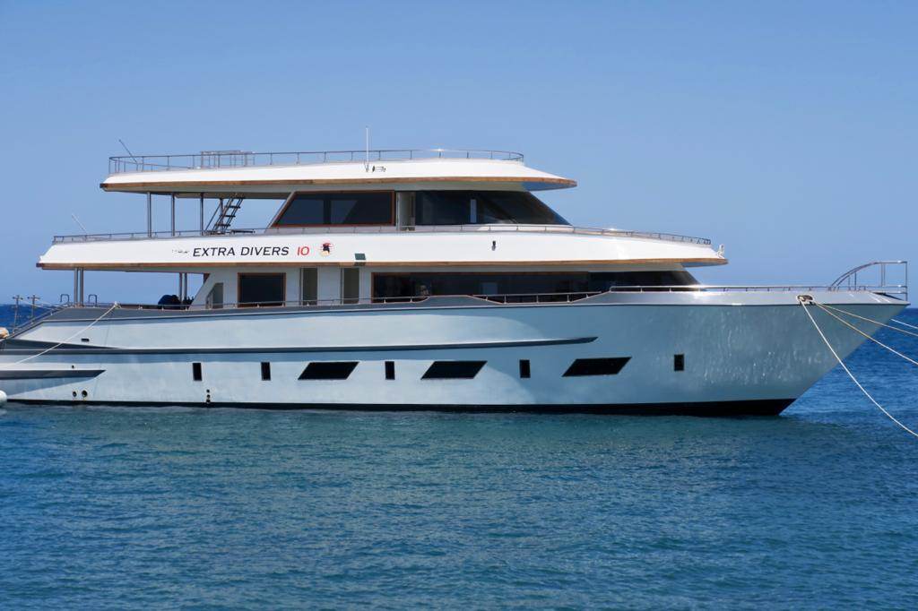 Extra Divers Yacht solar installation in Marsa Alam, Egypt