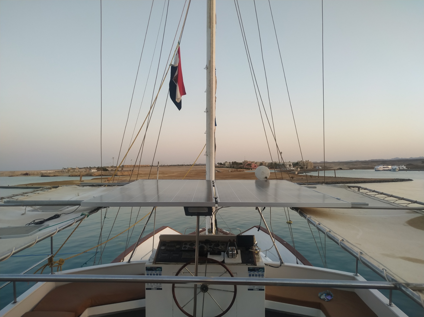 Nade Nemo solar installation in Hurghada, Egypt